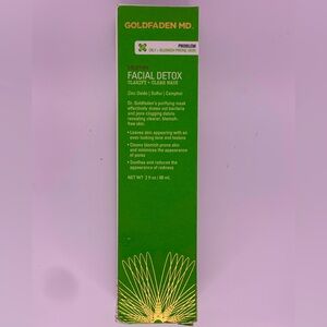 Gold Faden MD tested facial Detox